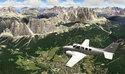 FSC scenario Dolomiti 3D X-Plane vista esterna 2